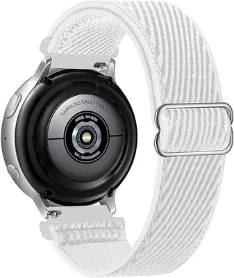 Immagine prodotto di Bracciale Universale In Nylon Grigio Chiaro, Compatibile Con Samsung E Huawei, Larghezza 22 Mm