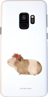Produktbild von Mr. & Mrs. Panda Samsung Galaxy S9 Handyhülle Meerschweinchen Weisheit - Weiß - Geschenk, Motivation, Hülle, Lustige Sprüche, Spruch, Cover, Handy Schutzhülle, Smartphone