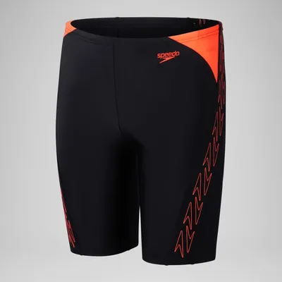 Zdjęcie produktu dla SPEEDO Boys HyperBoom Splice Jammer Black/Siren Red 140