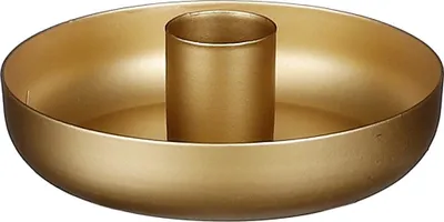 Produktbild von Mica  Kerzenständer gold Eisen 2 x Ø 9 cm