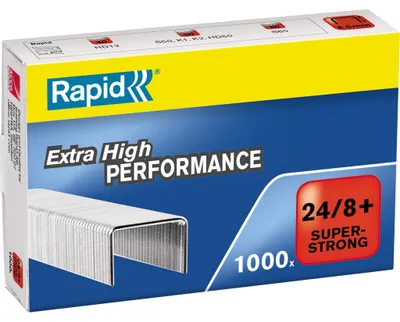 Obrázek produktu pro Rapid 24858500 - 1000 Heftklammern - 24/8+ - 60 g - 48 x 73 x 16 mm