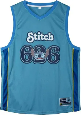 Image de Cerda Group Basketball Stitch T-shirt sans manches Bleu XS Garçons,Filles Bleu XS