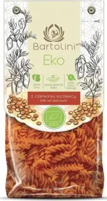 Produktbild von Bartolini Rote Linsen-Protein-Nudeln  250 g