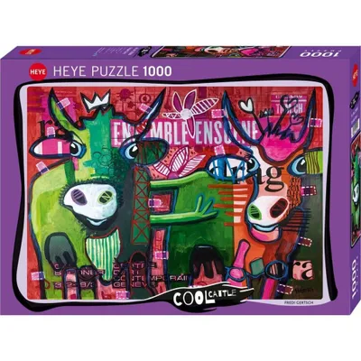 Image de Puzzle HEYE Kü he rayé 1000 pièces