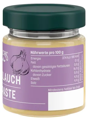 Produktbild von Knoblauch Paste