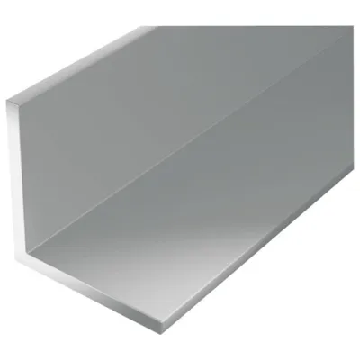 Obrázok produktu pre Uhlový profil Alberts | hliník, strieborný elox | 1000 x 25 x 25 mm