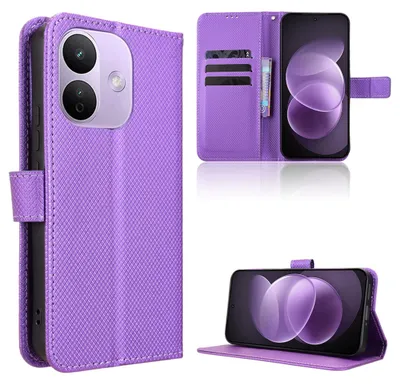 Produktbild von Handyhülle Klapp für Xiaomi Redmi Note 17 Pro 5G Kunstleder Diamant Design