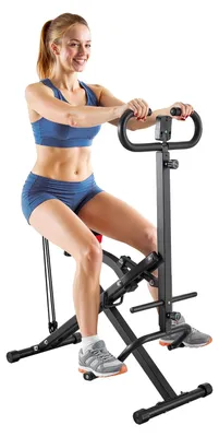 Productafbeelding van VEVOR Squat Machine voor diepe squats, opvouwbare trainingsapparatuur, glute trainer met 5-standen verstelbare zitting, thuistrainingsapparatuur voor bilspieren en benen, glute machine zwart
