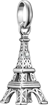Zdjęcie produktu dla Thomas Sabo Charm-Anhänger Eiffelturm Connect Silber
