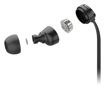 Produktbild von Motorola EARBUDS3CS, Kabelgebunden, Anrufe/Musik, Kopfhörer, Schwarz