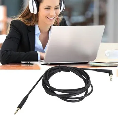Image de Câble audio de remplacement pour Sennheiser HD400S HD350BT - Câble pour casque - HD4.30 HD4.40BT HD4.50BTNC - Câble pour casque - HD450BT HD458BT - MOMENTUM 3 .