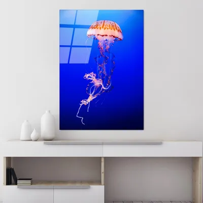 Produktbild von Wallity, UV-154 70 x 100, Dekorative Malerei aus gehärtetem Glas, 100 % gehärtetes Glas, Mehrfarbig, 70 x 100 cm