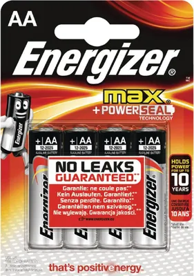 Produktbild von Batterien Energizer Max AA LR6 (4 pcs)