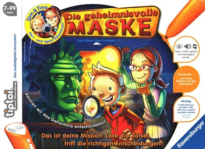 Produktbild von tiptoi: Tom & Tina - Die geheimnnisvolle Maske