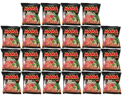 Produktbild von Mama Instantnudeln Spicy Chicken Flavor 22x90g