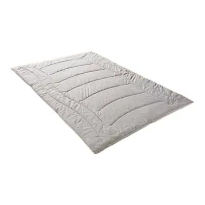 Produktbild von Künsemüller Naturhaarbettdecke Alpaka Steppbett Leicht 135x200 cm. Atmungsaktiv – unterstützt ein trockenes, ausgeglichenes Schlafklima.