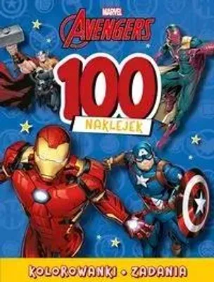 Immagine prodotto di 100 naklejek. Marvel Avengers - praca zbiorowa