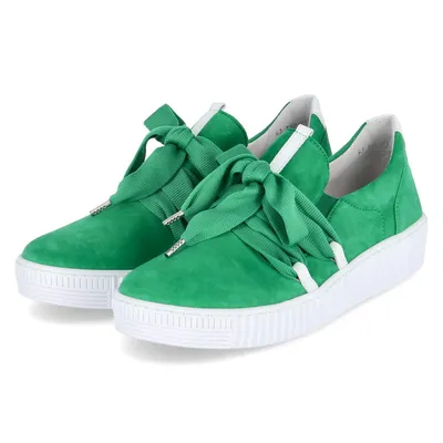 Immagine prodotto di Gabor 43.333 scarpe da donna - scarpe sportive slip-on - scarpe basse verde tempo libero NUOVO