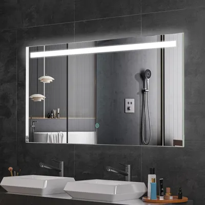 Zdjęcie produktu dla LOMAZOO lustro Houston 120 × 60 cm, LED