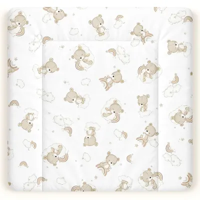 Produktbild von Baby Wickelauflage 70x70cm (BxT) Wickeltischauflage Auflage für Wickeltisch, Teddy bears