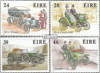 Produktbild von Briefmarken Irland 1989 Mi 671A-674A (kompl.Ausg.) postfrisch Verkehrswesen