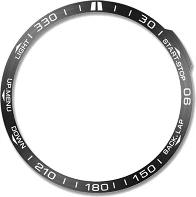 Obrázok produktu pre INF Štýlový rámček kompatibilný s Garmin Fenix ​​7X čierna