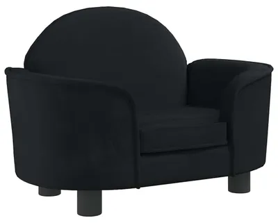 Obrázek produktu pro vidaXL Pelíšek pro psy černý 66x40x45 cm Velvet