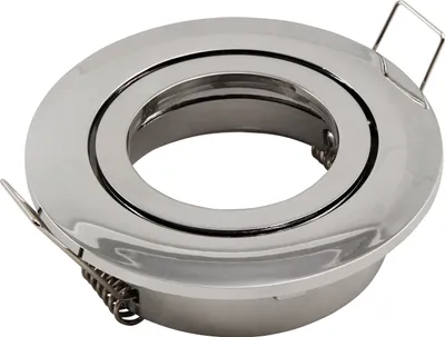 Produktbild von Einbaurahmen McShine "DL-248c", rund, Ø82mm, schwenkbar, Clip Verschluss