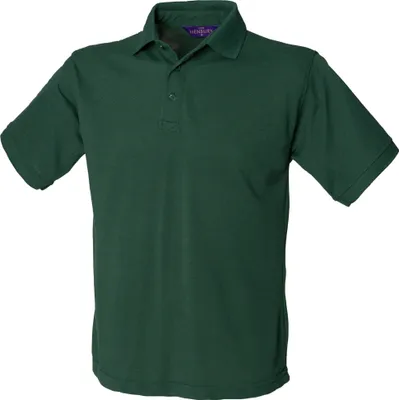 Produktbild von Henbury Herren Polo-Shirt, Kurzarm RW625 (3XL) (Flaschengrün)