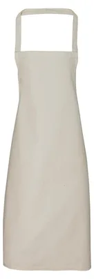 Immagine prodotto di Premier - Grembiule con pettorina, Cotonelogico LT3023 (taglia unica) (Naturale)