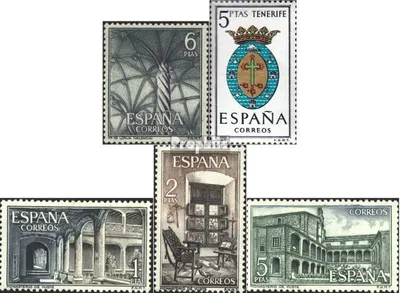 Produktbild von Briefmarken Spanien 1965 Mi 1576,1577,1578-1580 (kompl.Ausg.) postfrisch Klöster