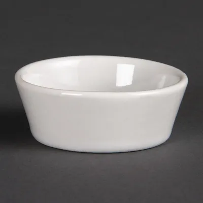 Zdjęcie produktu dla Miski okrągłe stożkowe Olympia Whiteware 5cm (12 sztuk)