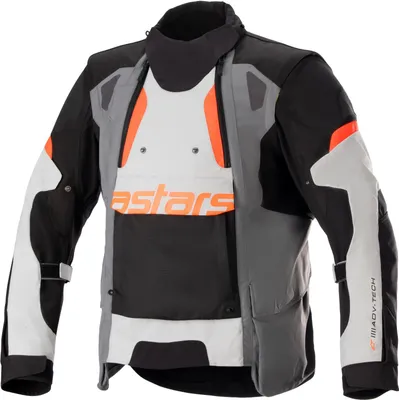 Produktbild von Alpinestars Halo Drystar Jacket Dark Gray/Ice Gray/Black S Textiljacke