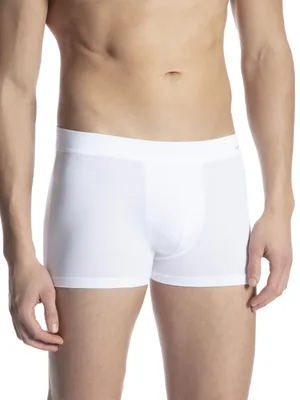 Produktbild von CALIDA Baumwolle Code Boxershorts Herren Weiss 52-54