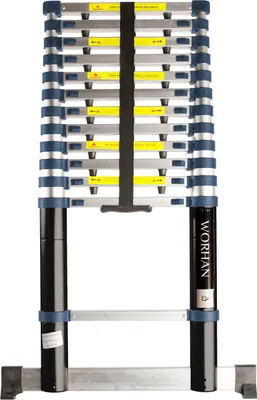 Produktbild von WORHAN Teleskopische 3.8m TELESKOPLEITER ALULEITER ANLEGELEITER ALULEITER ALU TELESKOP Leiter MULTIFUNKTIONS Leiter 380cm 1K3.8A