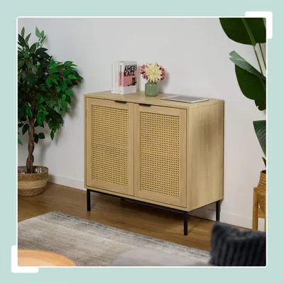 Produktbild von Sideboard mit 2 Rattantüren