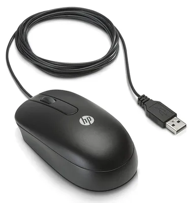 Zdjęcie produktu dla Mysz QY777AA Maus, 800 dpi, USB, 2 przyciski, czarna. Kompatybilna z urządzeniami optycznymi