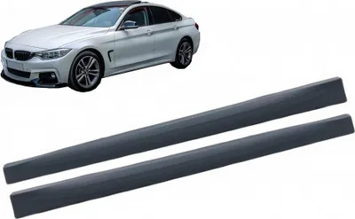 Productafbeelding van Zijschermen voor BMW 4-serie F36 Gran Coupé 2013-2019, design in de stijl van de M4.