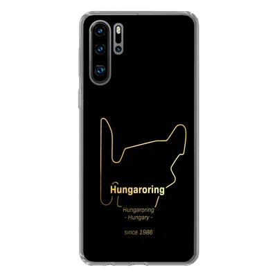 Produktbild von MuchoWow® Handyhülle Schutzhülle Hülle für Huawei P30 Pro Hungaroring - Formel 1 - Rennstrecke Silikon Softcase Handy Hülle - Schutzdeckel