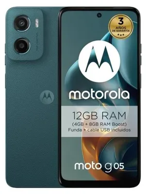 Zdjęcie produktu dla Motorola moto g05, 16,9 cm (6.67"), 4 GB, 128 GB, 50 MP, Android 15, Zielony