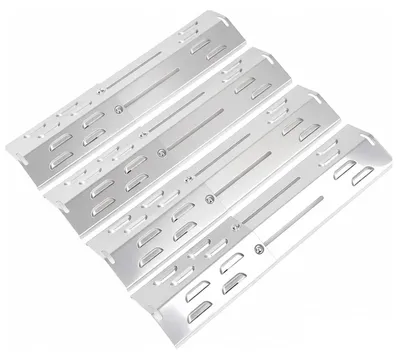 Produktbild von Universelle Brennerabdeckung 29 bis 43 cm für verschiedene Grillmarken - 4 Stück