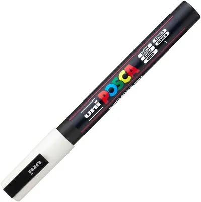 Productafbeelding van Famanu fineliner met ronde punt - 0,9-1,3 mm, wit