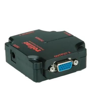 Obrázek produktu pro ROLINE Rozbočovač VGA na 2 monitory, 450MHz (14.01.3534)