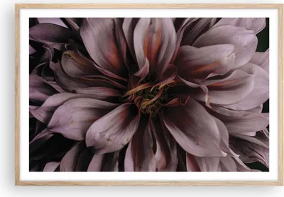 Produktbild von Gerahmtes Poster - Rahmen in heller Eiche - Blumenstrauß Künstlerisch Blume - 91,5x61 cm - Wand Bild - Wanddeko - Wandbilder - Kunstposter - Wandposter - Bilderrahmen - Bilder - P2NAA91x61-5019