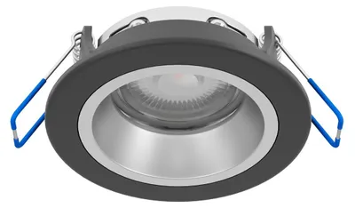 Productafbeelding van Inbouwspot smart Yebra-Z zwart met zilver