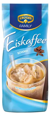 Obrázek produktu pro Krüger Family ledová káva s příchutí čokolády 500g balení po 4 kusech