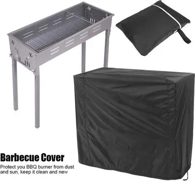 Produktbild von Robuste Grillabdeckung aus Polyester mit PolyurethanBeschichtung, wasserdicht, UV- und winddicht, staubgeschützt, mit Zugband