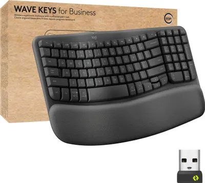 Produktbild von Logitech WAVE KEYS FOR BUSINESS GRAPHITE