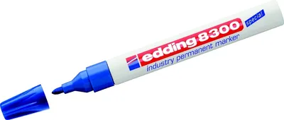 Image de Edding Industrie Marqueur permanent 8300 blau