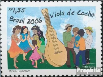 Produktbild von Briefmarken Brasilien 2006 Mi 3450 (kompl.Ausg.) postfrisch Musikinstrumente